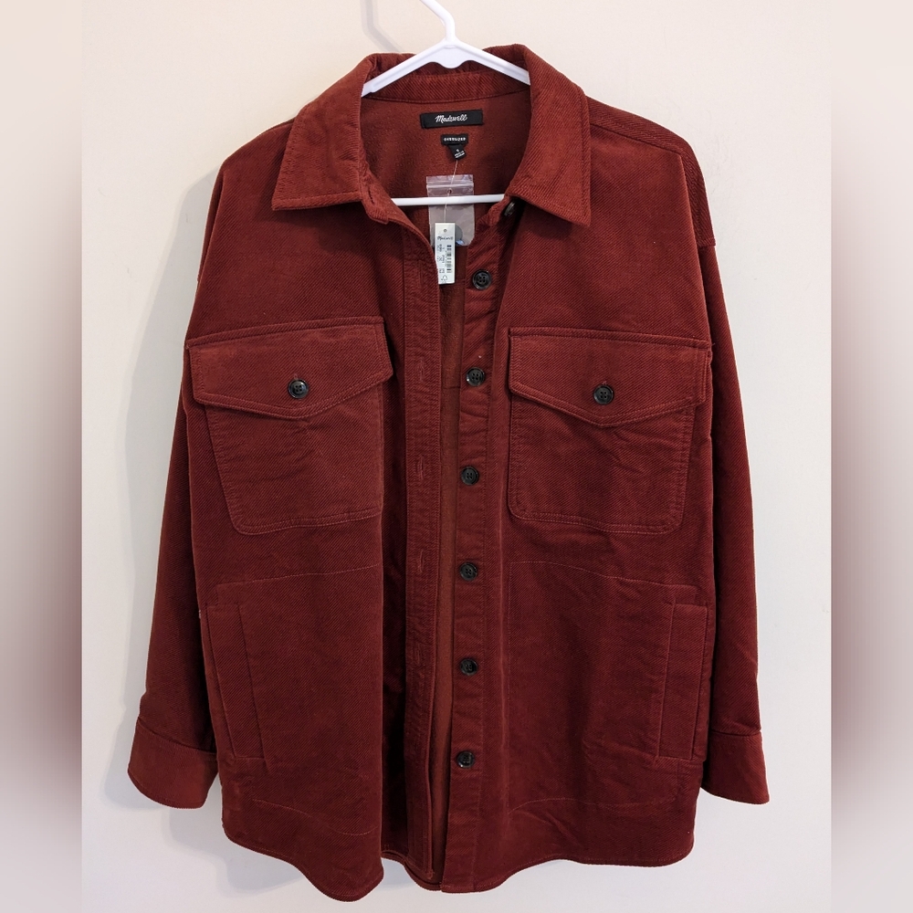 Madewell Twill Corduroy oversized jacket